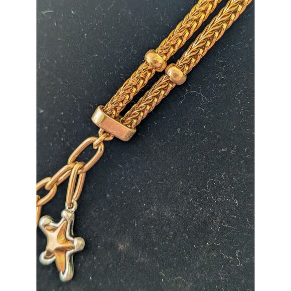 Zara Necklace Women Butterfly Floral Charms Gold Silver Mixed Festival Fairy NEW - Picture 7 of 12